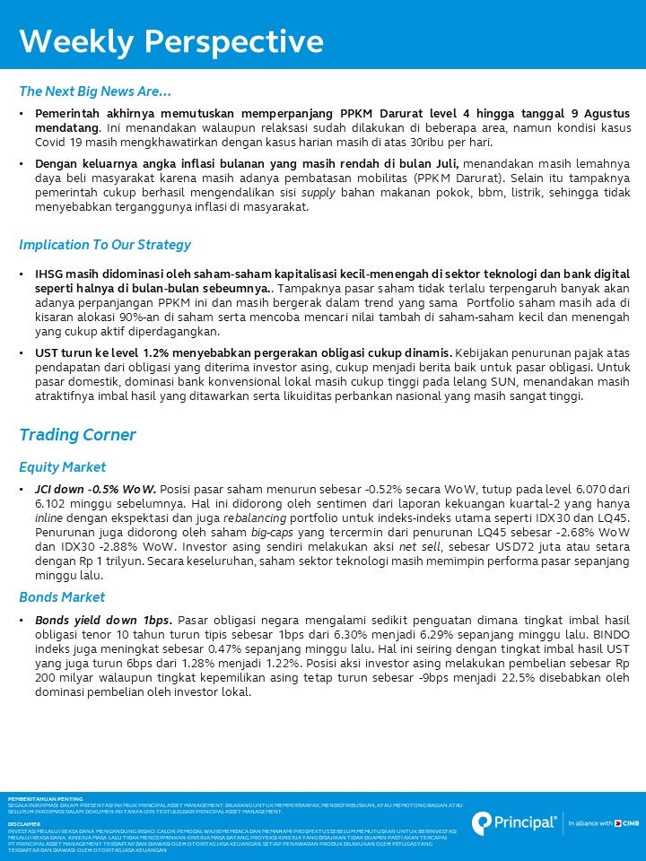 market commentary principal - weekly - august 2021 - 4 -pg 2