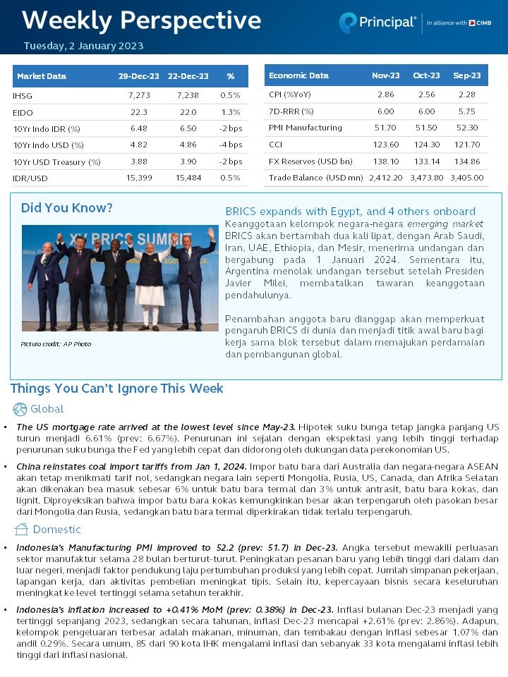 Weekly Update 2 Jan 2024 page 1 