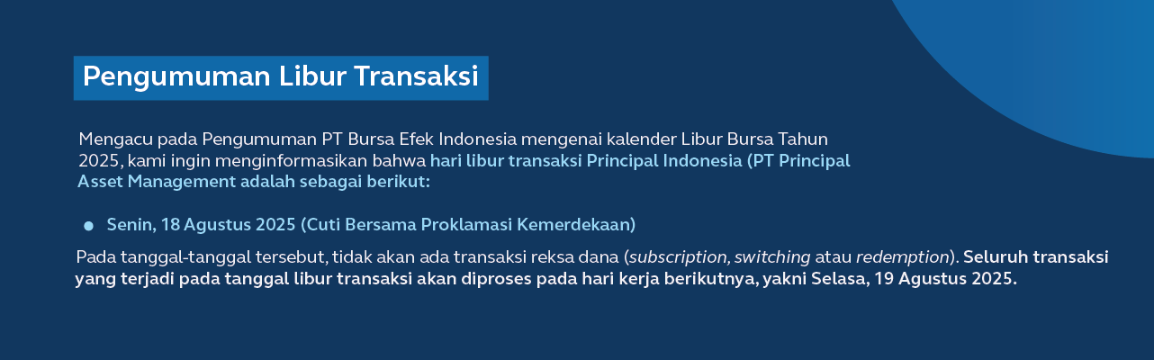 Pengumuman Libur Transaksi Cuti Bersama Kemerdekaan Indonesia