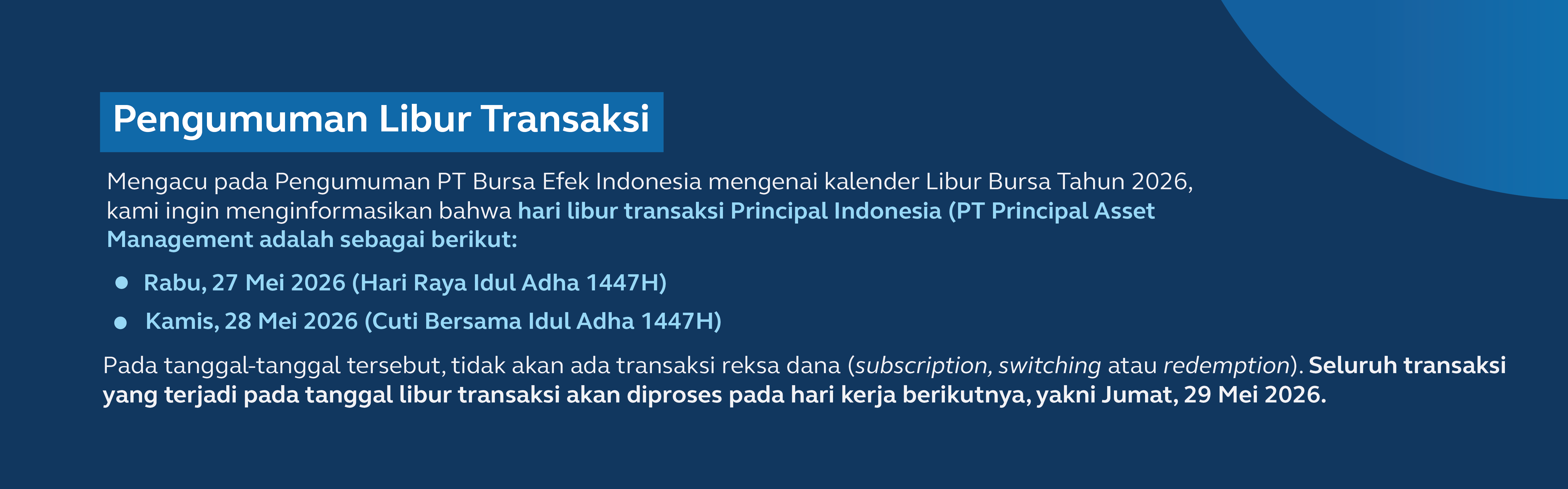Trading Holiday Announcement 2025_Eid Al-Adha