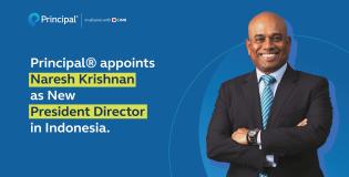 Principal appoints Naresh Krishnan as New President Director in Indonesia 